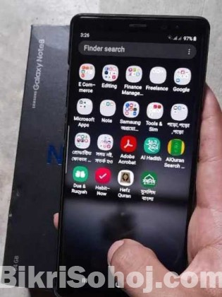 sumsang note 8 galaxy